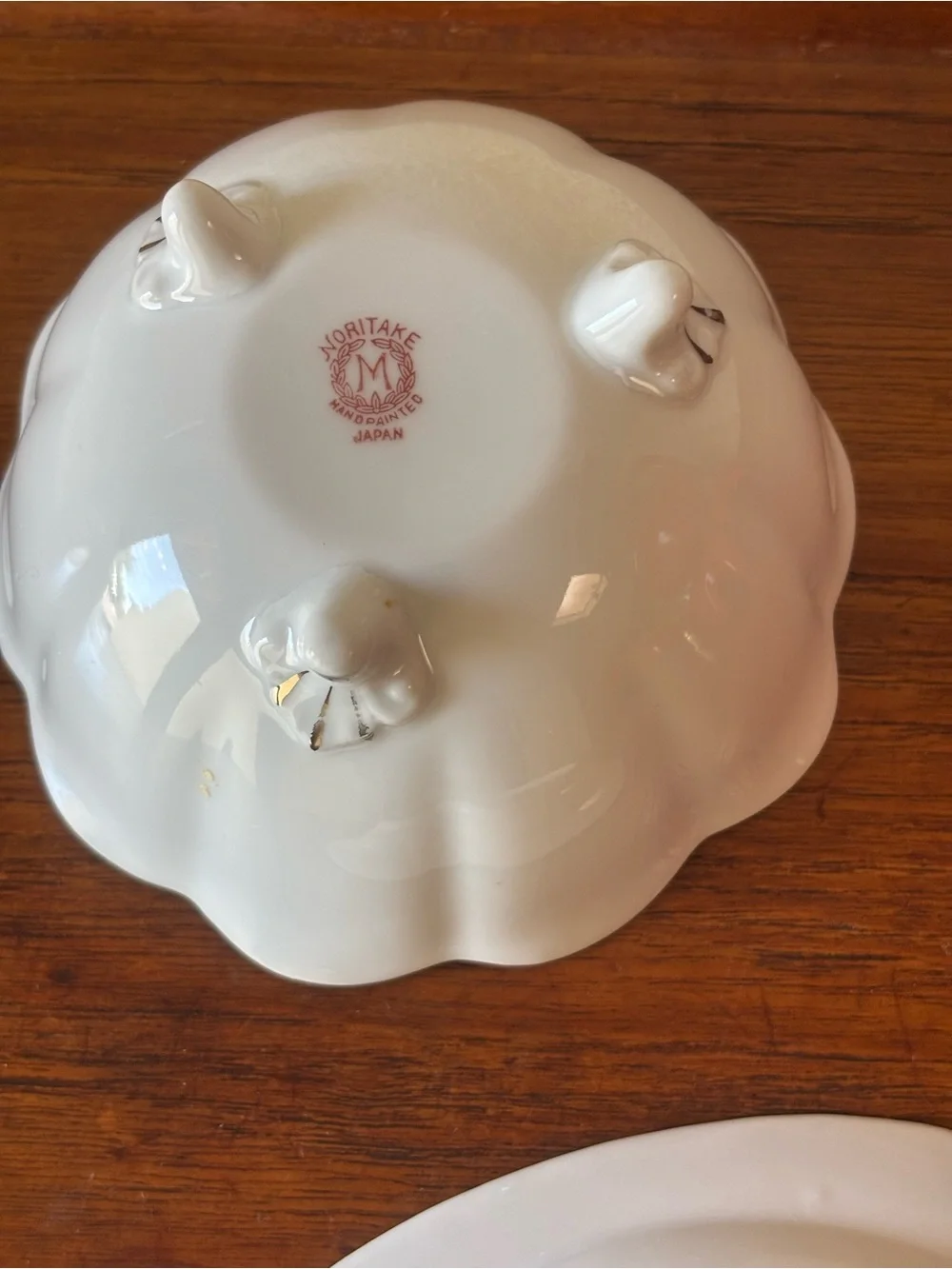 Noritake Lustreware Mayo Bowl and Plate